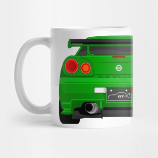 GTR R34 GREEN Mug